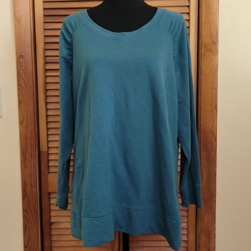 EUC Avenue Knit Studio Sweatshirt Plus Size 14/16 - Picture 1 of 8